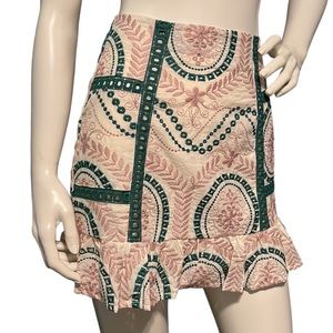 NWT BTFL-Life Embroidered Inez Skirt XS